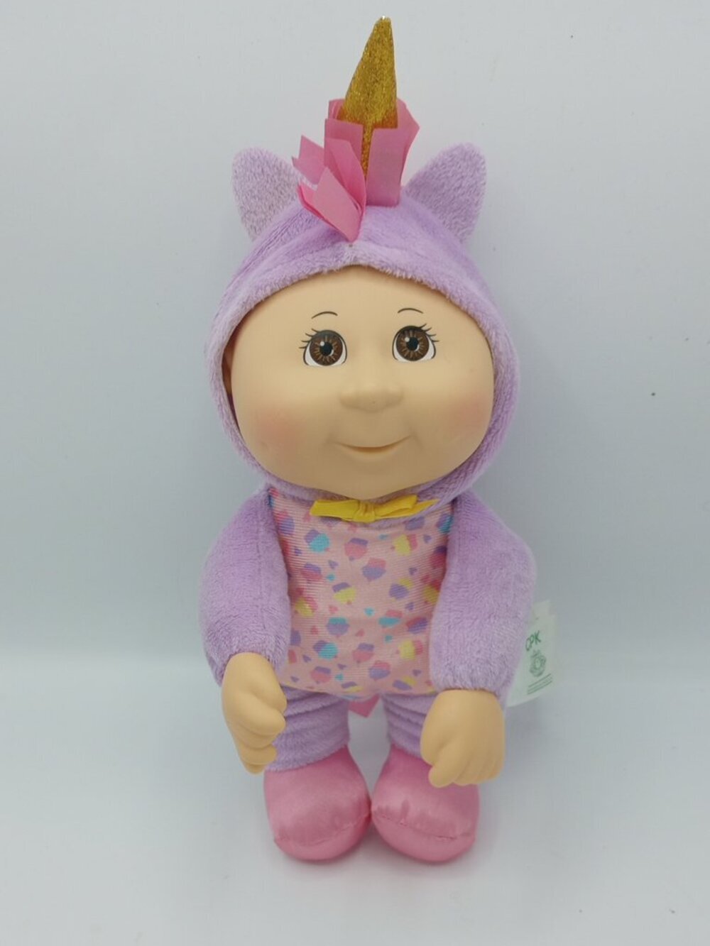 Cabbage Cuties Fantasy Friends 9" Pink Purple Unicorn